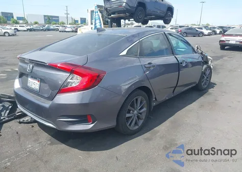 2020 Honda Civic Ex z USA, uszkodzony, nr VIN 19XFC1F3XLE220587